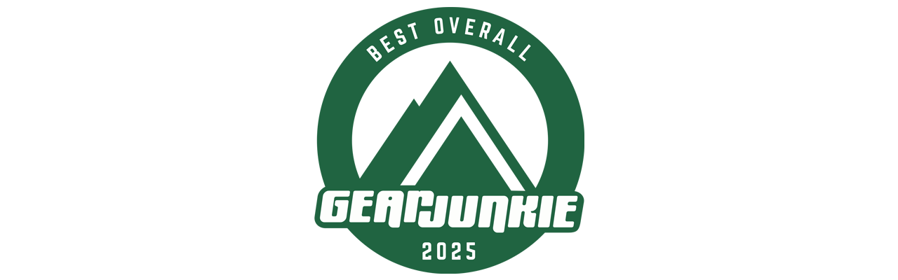 Gear Junkie Best Overall Award Badge