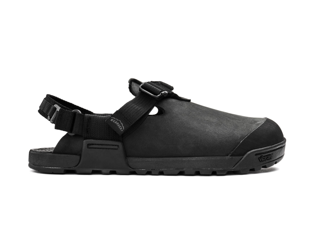 Obsidian Dark Gray Mountain Clogs Later View