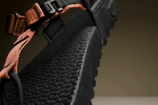 closeup of cairn evo c footbed