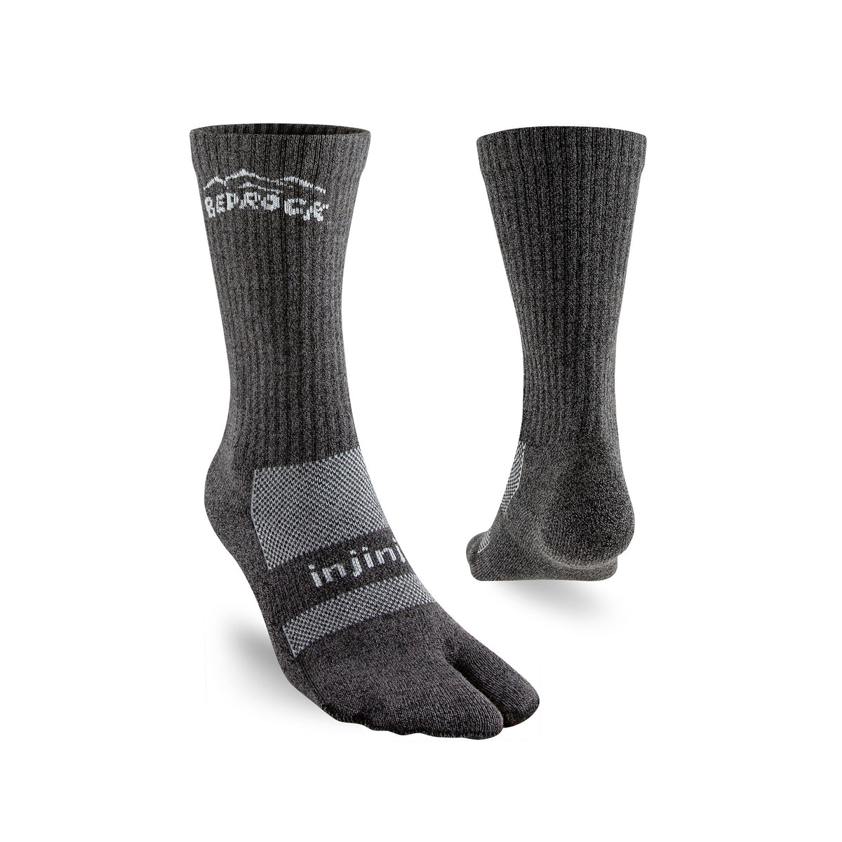 Crew Performance Split-Toe Socks (Granite)
