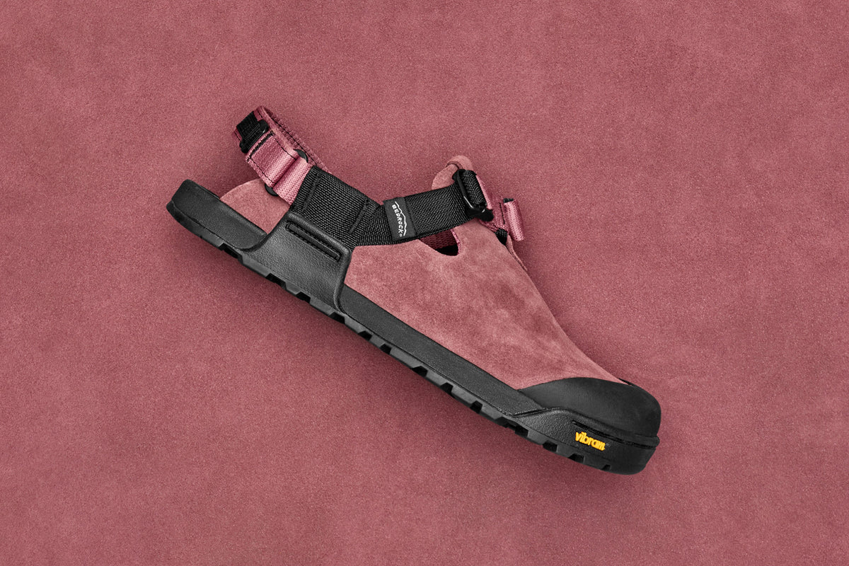 Mountain Clog - Leather Suede (Wild Rose)